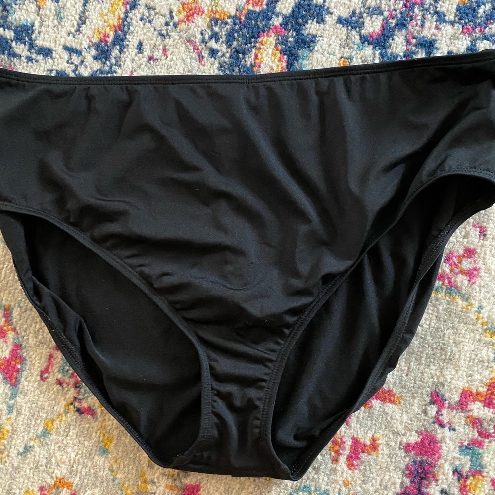 Black swim briefs
